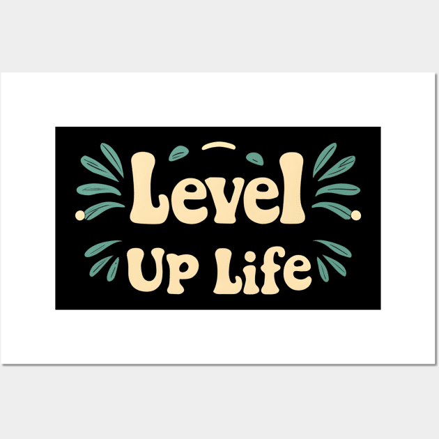 Level up Wall Art by NomiCrafts